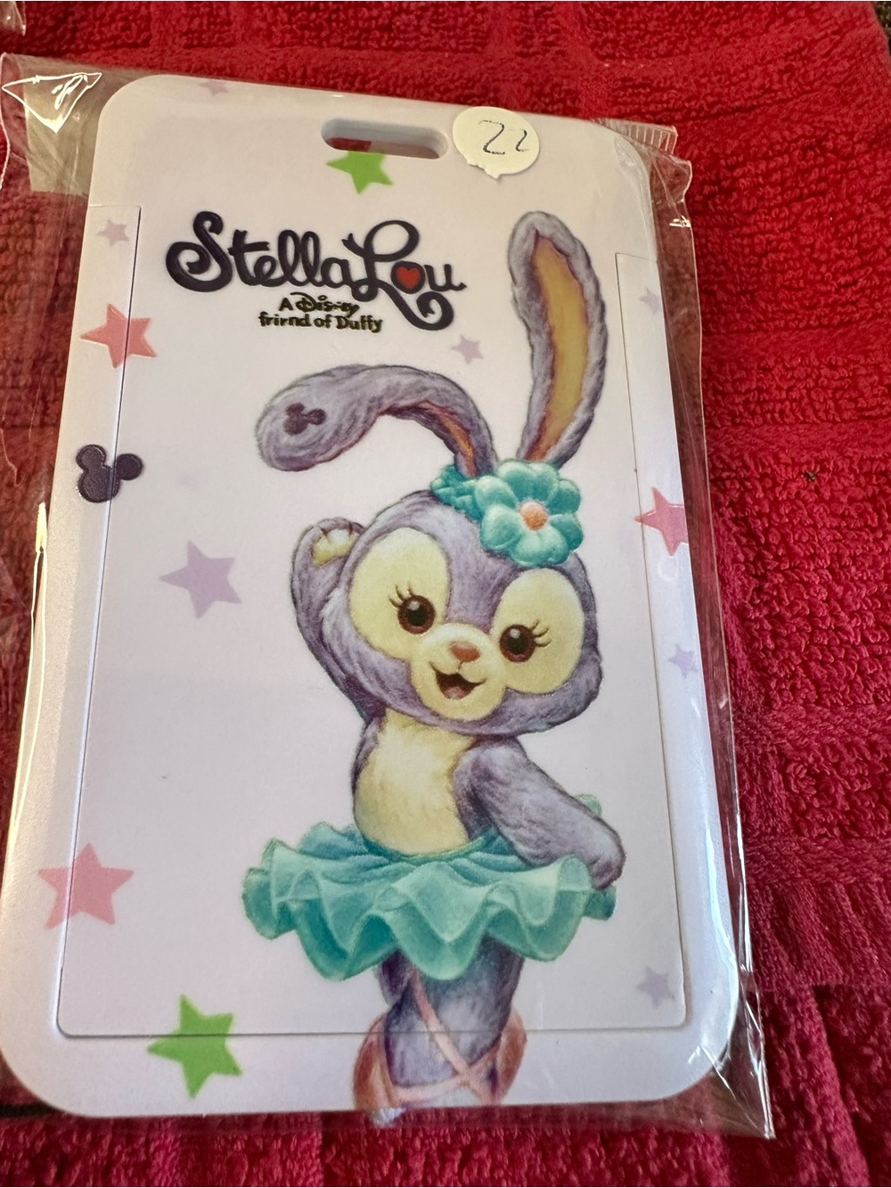 Girls' Purple Bunny Tutu Bottoms -ID tag